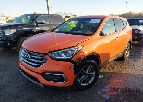 2018 Hyundai Santa Fe Sport 2.4L from USA, damaged, VIN 5XYZT3LB5JG562176